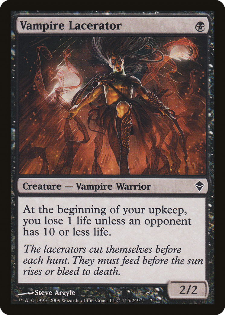 Image of Vampire Lacerator (ZEN-115) - Zendikar
