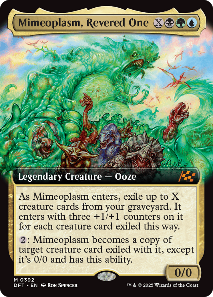 Image of Mimeoplasm, Revered One (Extended Art) (DFT-392) - Aetherdrift: (Extended Art)