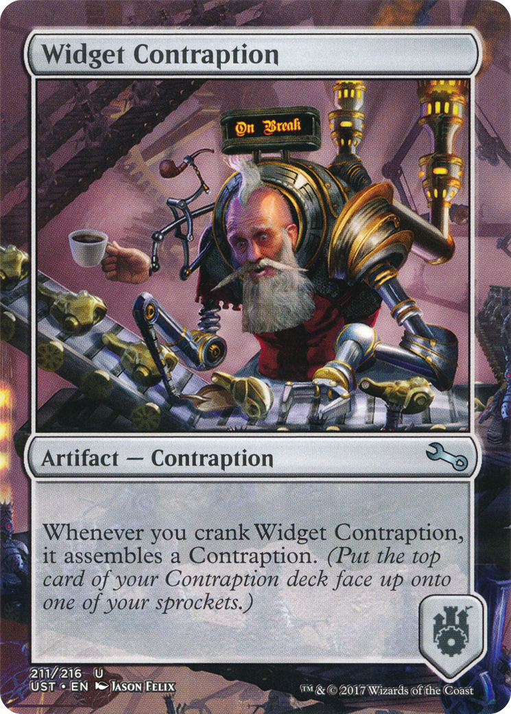Image of Widget Contraption (UST-211) - Unstable (Borderless) Foil