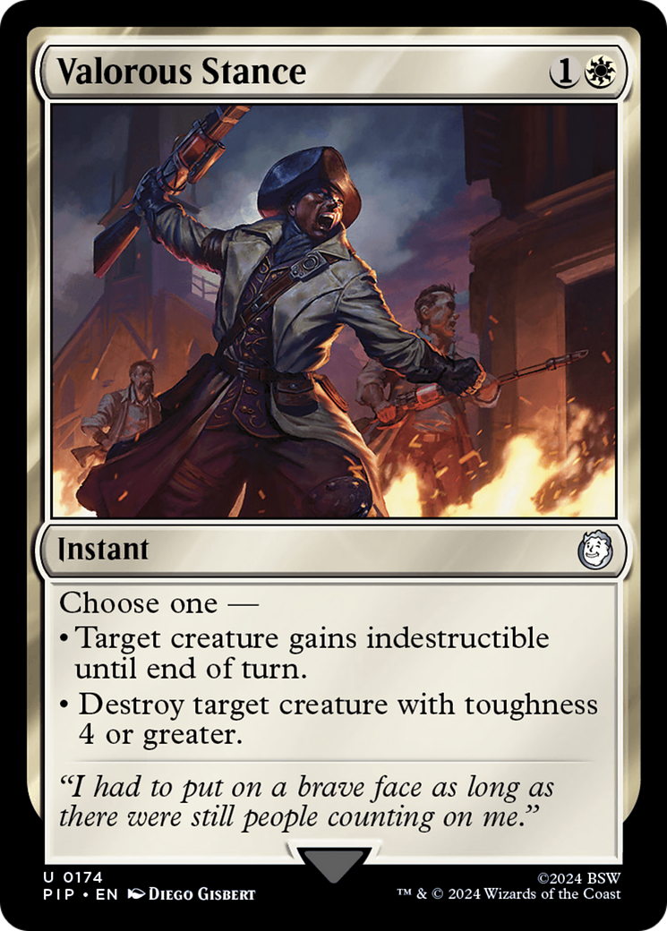 Image of Valorous Stance (PIP-174) - Fallout