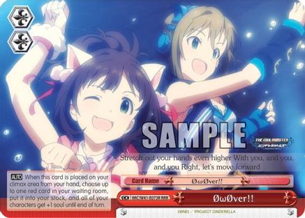 Image of OwOver!! (RRR) (IMC/W41-E073R RRR) - The iDOLM@STER Cinderella Girls