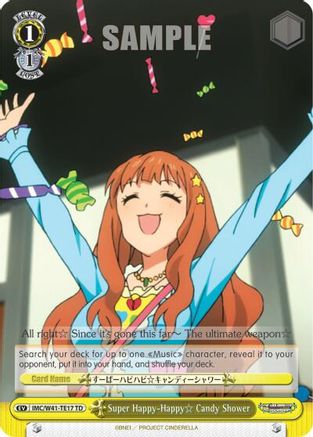Image of Super Happy-Happy Candy Shower (IMC/W41-TE17 TD) - The iDOLM@STER Cinderella Girls