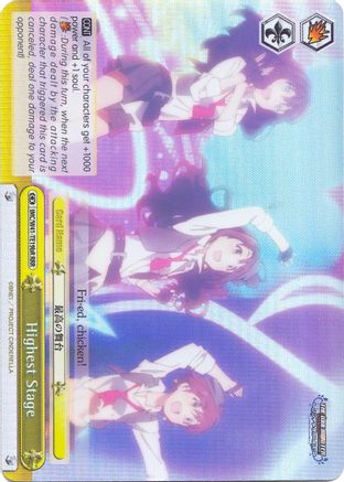 Image of Highest Stage (Yellow) (RRR) (IMC/W41-TE19bR RRR) - The iDOLM@STER Cinderella Girls