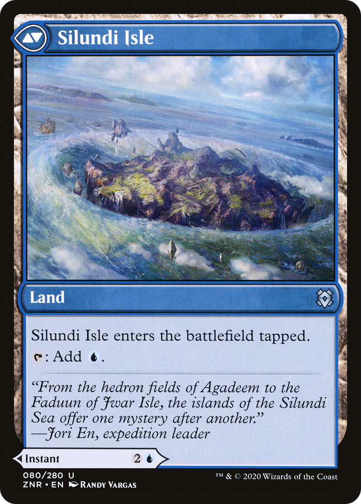 Image of Silundi Vision (ZNR-080) - Zendikar Rising