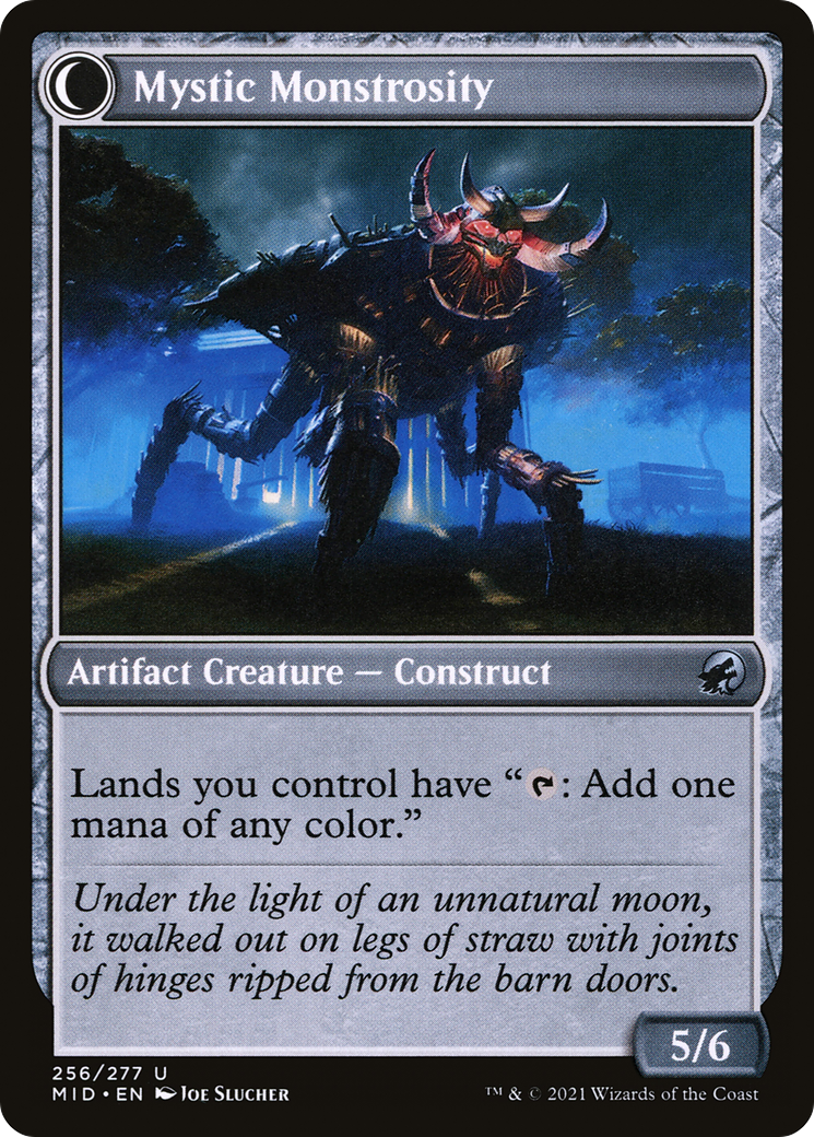 Image of Mystic Skull (MID-256) - Innistrad: Midnight Hunt: (Double Faced Transform)