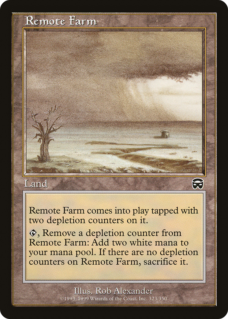 Image of Remote Farm (MMQ-323) - Mercadian Masques