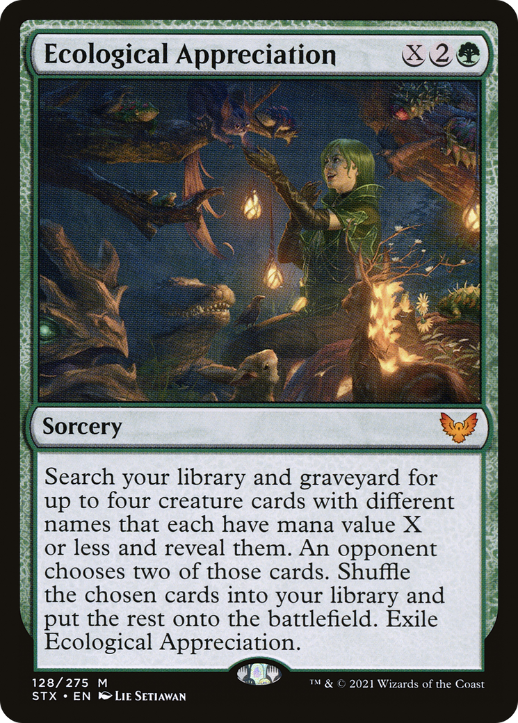 Image of Ecological Appreciation (STX-128) - Strixhaven: School of Mages