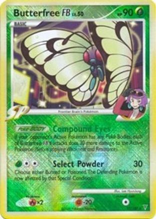 Image of Butterfree FB 017/147  - Reverse Holofoil League & Championship Cards - Promo