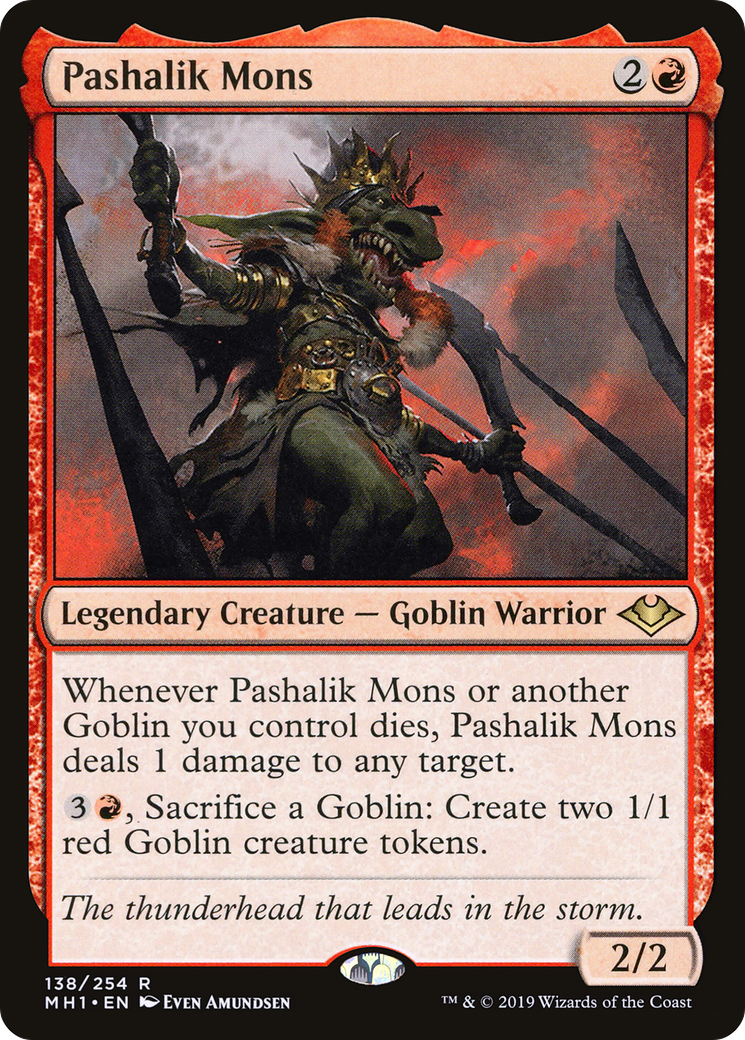 Image of Pashalik Mons (MH1-138) - Modern Horizons Foil