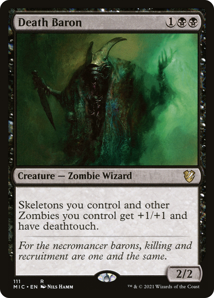 Image of Death Baron (MIC-111) - Midnight Hunt Commander