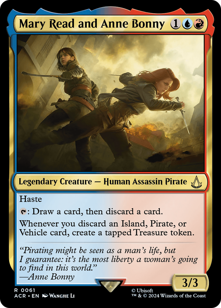 Image of Mary Read and Anne Bonny (ACR-061) - Assassin's Creed Foil