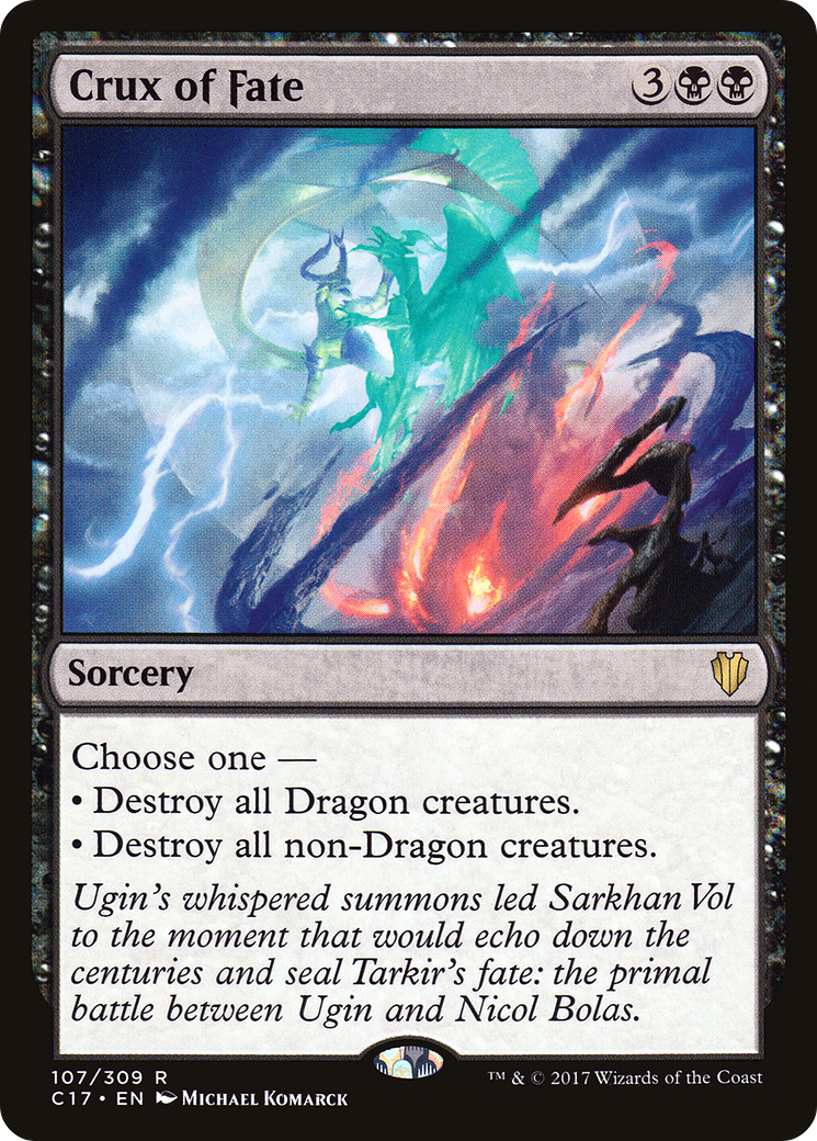 Image of Crux of Fate (C17-107) - Commander 2017