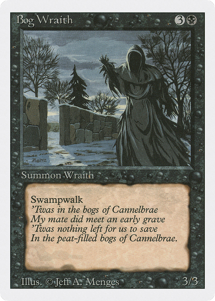 Image of Bog Wraith (3ED-) - Revised Edition