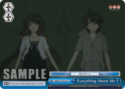 Image of Everything About Me (TD) (BM/S15-TE14 TD) - BAKEMONOGATARI