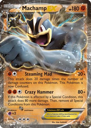 Image of Machamp EX XY108  - Holofoil XY Promos - Promo
