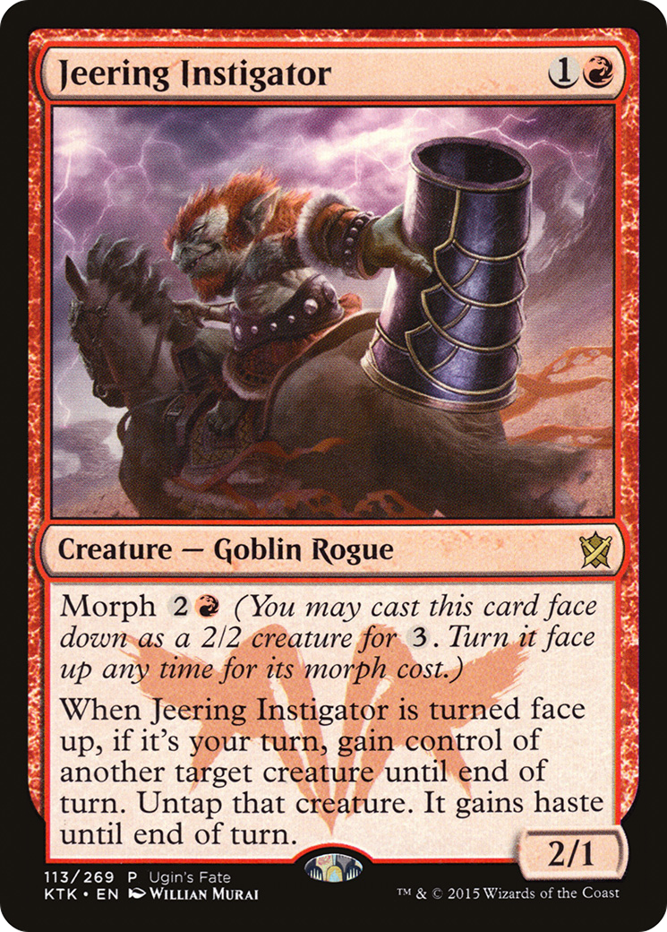 Image of Jeering Instigator (FRF_UGIN-113) - Ugin's Fate