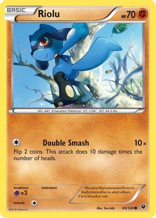 Image of Riolu (45) 045/124  XY  Fates Collide - Common