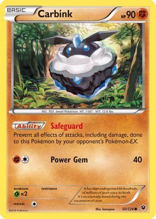 Image of Carbink (50) 050/124  - Reverse Holofoil XY  Fates Collide - Common