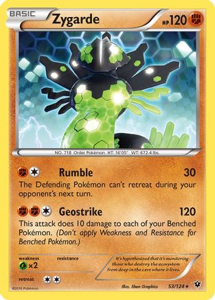 Image of Zygarde (53) 053  XY  Fates Collide - Rare