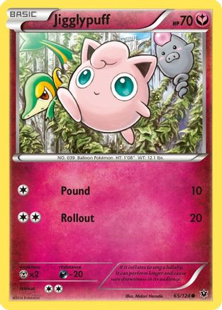 Image of Jigglypuff 065/124  XY  Fates Collide - Common