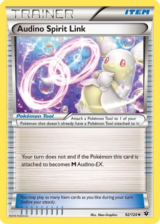 Image of Audino Spirit Link 092/124  XY  Fates Collide - Uncommon