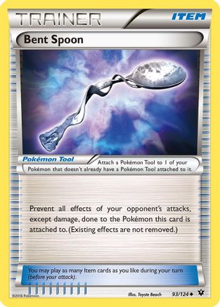 Image of Bent Spoon 093/124  XY  Fates Collide - Uncommon