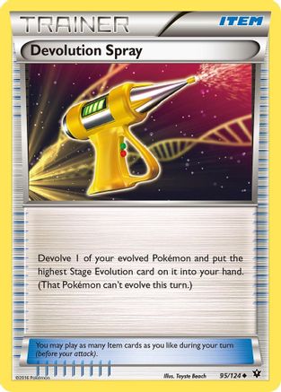 Image of Devolution Spray 095/124  - Reverse Holofoil XY  Fates Collide - Uncommon