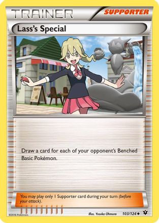 Image of Lass's Special 103  XY  Fates Collide - Uncommon