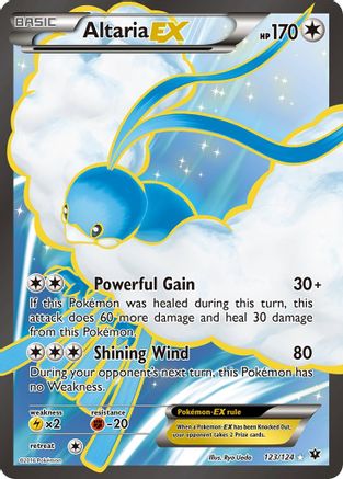 Image of Altaria EX (Full Art) 123/124  - Holofoil XY  Fates Collide - Ultra Rare