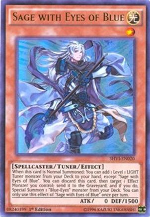 Image of Sage with Eyes of Blue (SHVI-EN020) - Shining Victories 1st Edition
