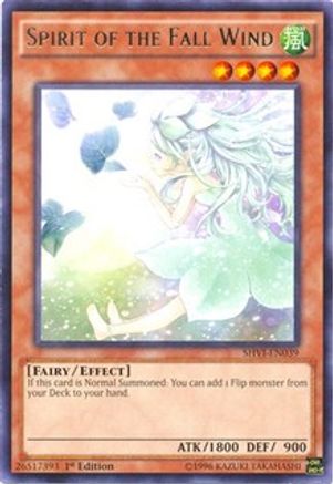 Image of Spirit of the Fall Wind (SHVI-EN039) - Shining Victories 1st Edition