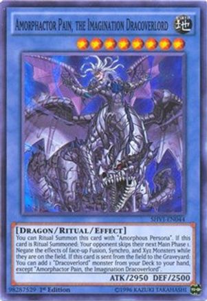 Image of Amorphactor Pain, the Imagination Dracoverlord (SHVI-EN044) - Shining Victories Unlimited