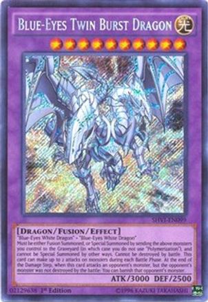 Image of Blue-Eyes Twin Burst Dragon (SHVI-EN099) - Shining Victories 1st Edition