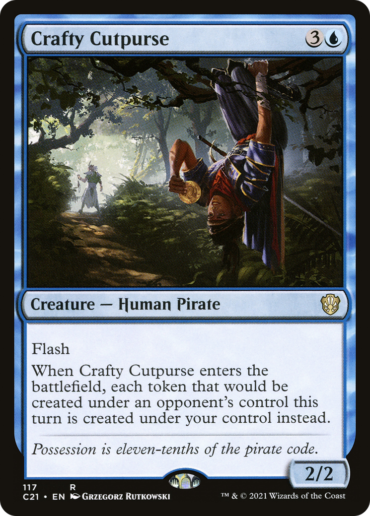 Image of Crafty Cutpurse (C21-117) - Commander 2021