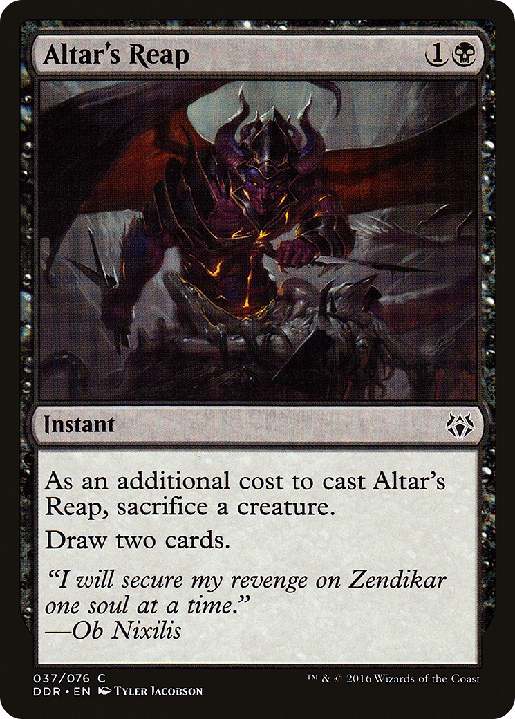 Image of Altar's Reap (DDR-037) - Duel Decks: Nissa vs. Ob Nixilis