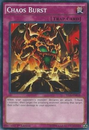 Image of Chaos Burst (YS16-EN039) - Starter Deck: Yuya 1st Edition