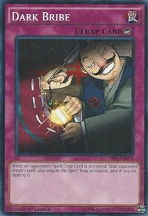 Image of Dark Bribe (YS16-EN038) - Starter Deck: Yuya 1st Edition