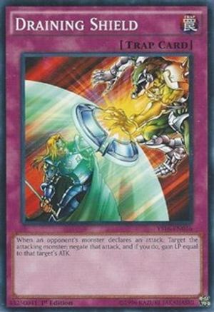 Image of Draining Shield (YS16-EN036) - Starter Deck: Yuya 1st Edition