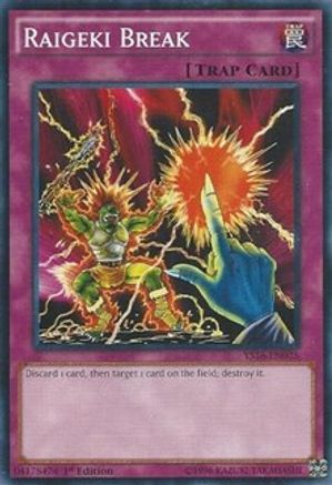 Image of Raigeki Break (YS16-EN035) - Starter Deck: Yuya 1st Edition