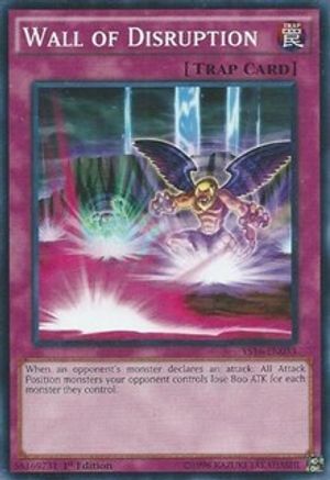 Image of Wall of Disruption (YS16-EN033) - Starter Deck: Yuya 1st Edition