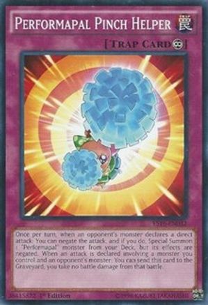 Image of Performapal Pinch Helper (YS16-EN032) - Starter Deck: Yuya 1st Edition