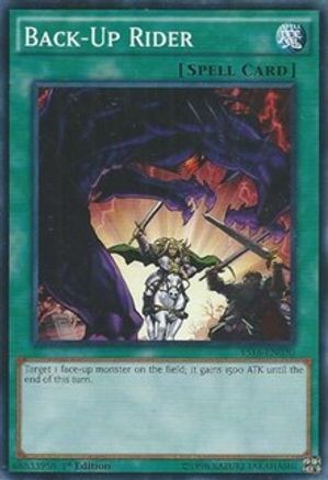 Image of Back-Up Rider (YS16-EN030) - Starter Deck: Yuya 1st Edition