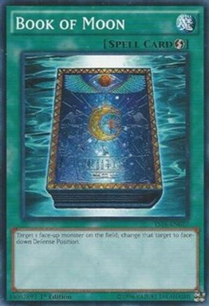 Image of Book of Moon (YS16-EN027) - Starter Deck: Yuya 1st Edition