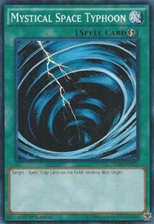 Image of Mystical Space Typhoon (YS16-EN025) - Starter Deck: Yuya 1st Edition