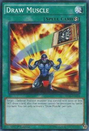 Image of Draw Muscle (YS16-EN024) - Starter Deck: Yuya 1st Edition