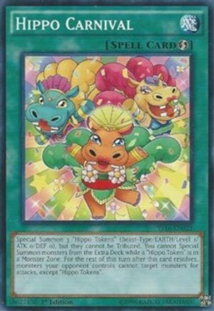 Image of Hippo Carnival (YS16-EN023) - Starter Deck: Yuya 1st Edition