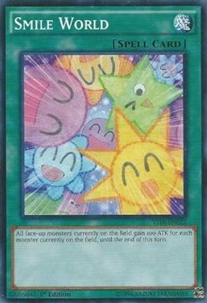 Image of Smile World (YS16-EN022) - Starter Deck: Yuya 1st Edition