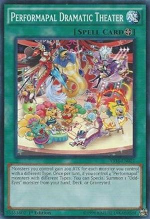Image of Performapal Dramatic Theater (YS16-EN021) - Starter Deck: Yuya 1st Edition