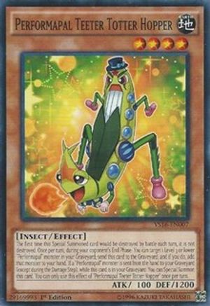 Image of Performapal Teeter Totter Hopper (YS16-EN007) - Starter Deck: Yuya 1st Edition