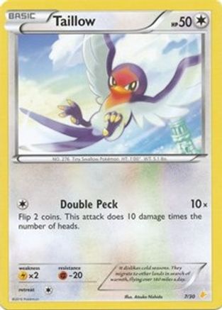 Image of Taillow 007  XY Trainer Kit Pikachu Libre & Suicune - Common